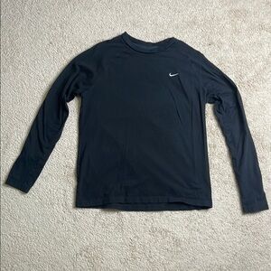 Nike Black Crew Neck Top